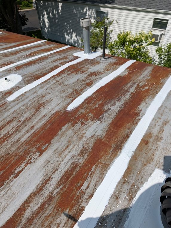 Wellman roof Before