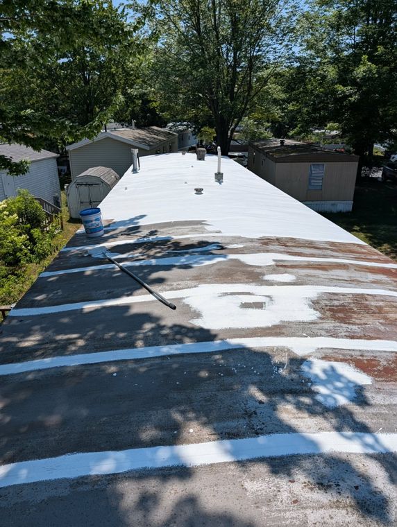 Wellman roof In Progress