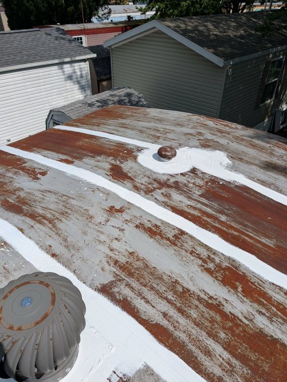 Wellman roof In Progress